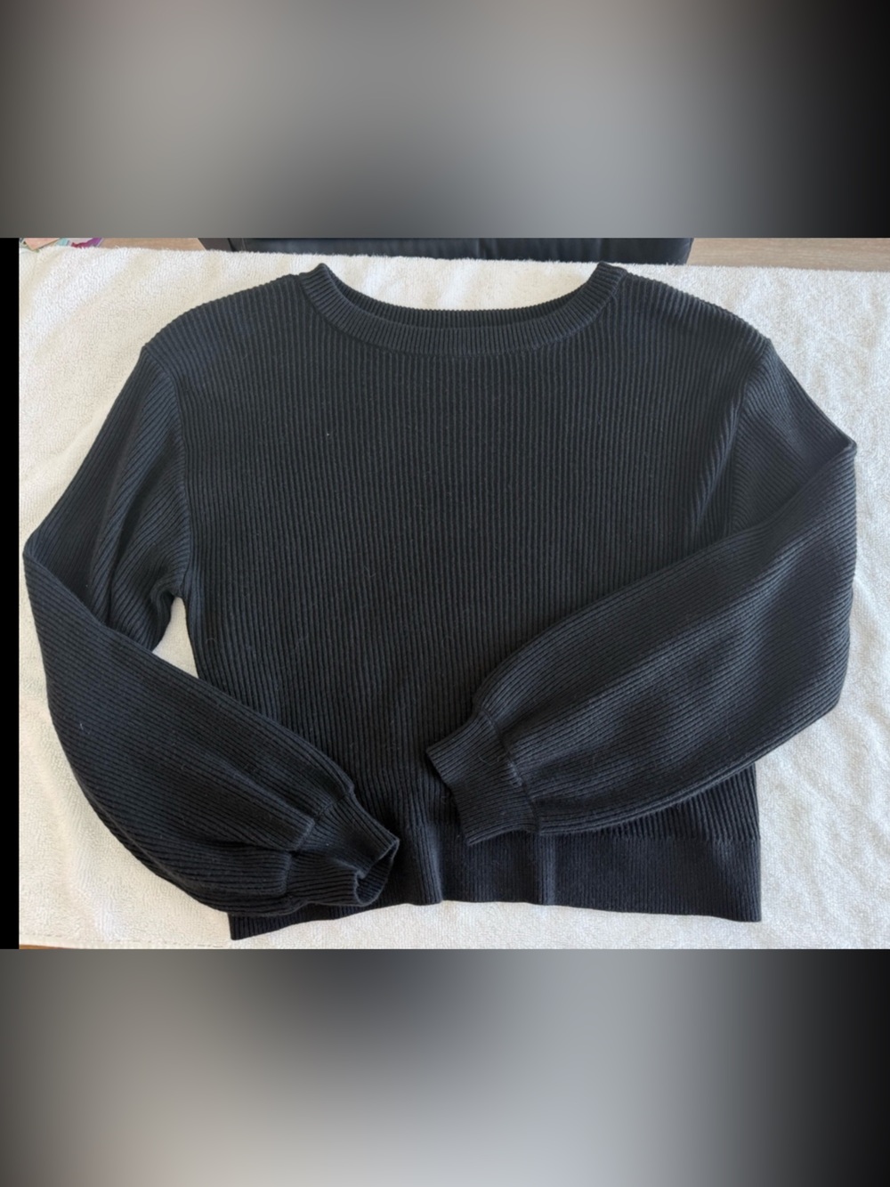 Lululemon alpaca wool blended cropped sweater reversible